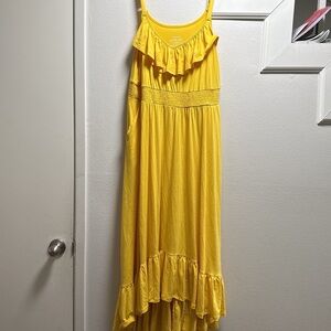 Torrid Yellow Super Soft Knit long dress